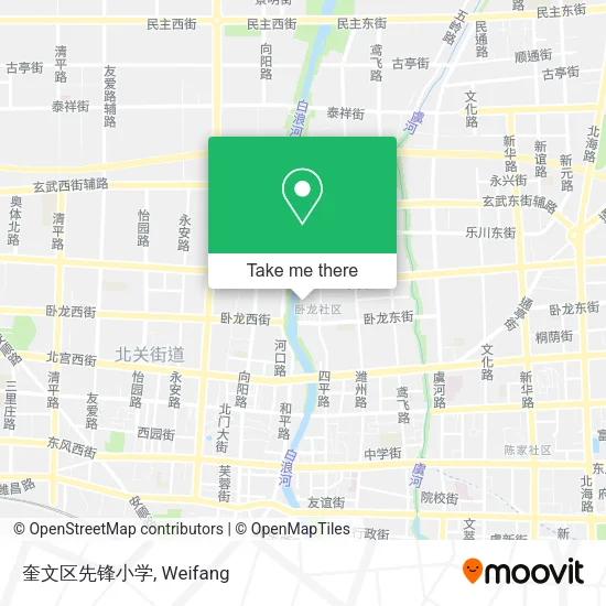 奎文区先锋小学 map