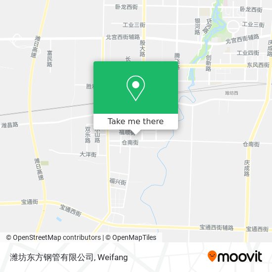 潍坊东方钢管有限公司 map