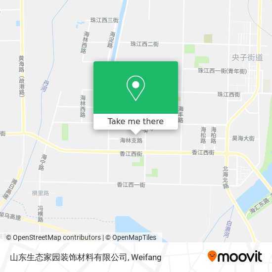 山东生态家园装饰材料有限公司 map