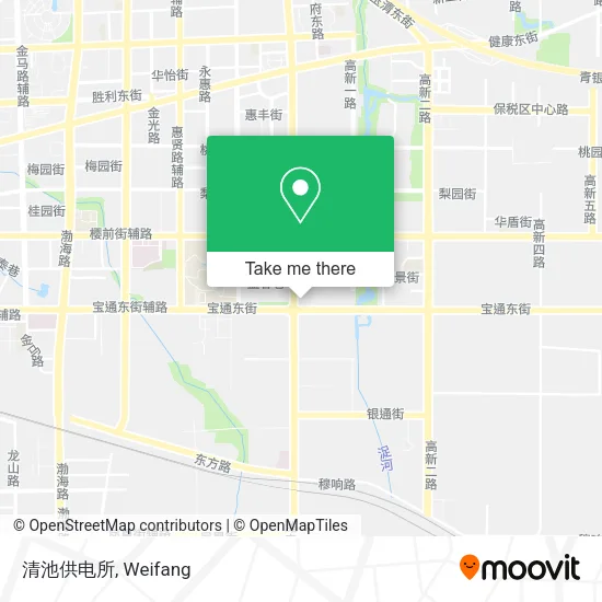清池供电所 map