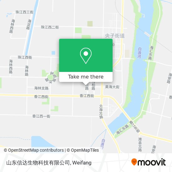 山东信达生物科技有限公司 map