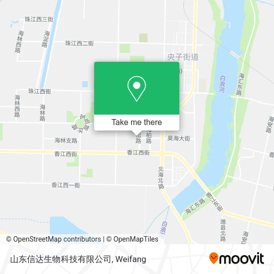 山东信达生物科技有限公司 map