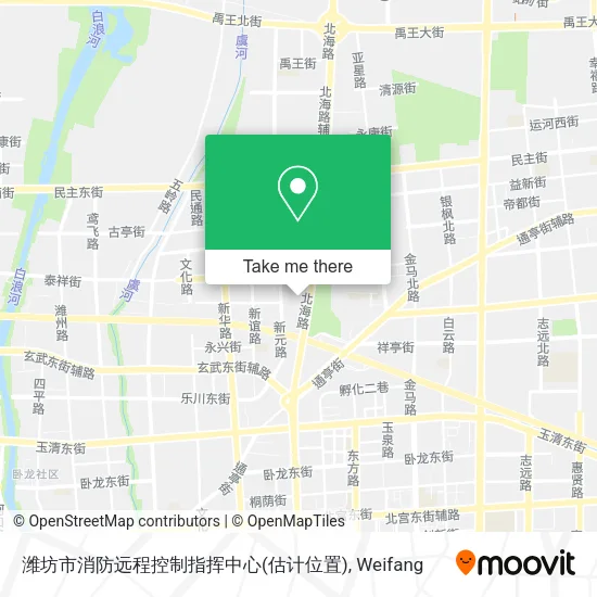 潍坊市消防远程控制指挥中心(估计位置) map
