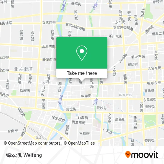 锦翠湖 map