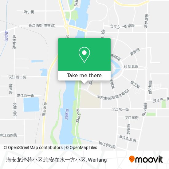 海安龙泽苑小区;海安在水一方小区 map