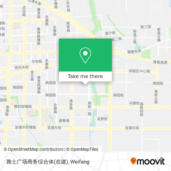 雅士广场商务综合体(在建) map