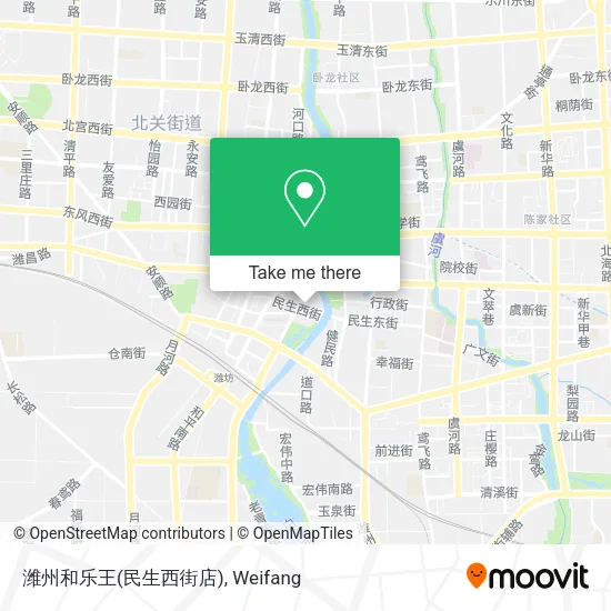 潍州和乐王(民生西街店) map