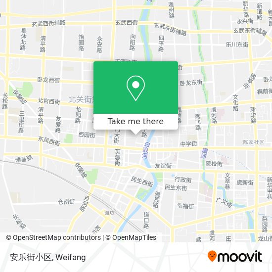 安乐街小区 map