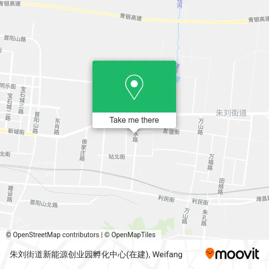 朱刘街道新能源创业园孵化中心(在建) map