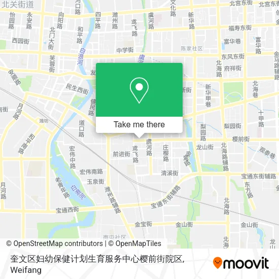 奎文区妇幼保健计划生育服务中心樱前街院区 map