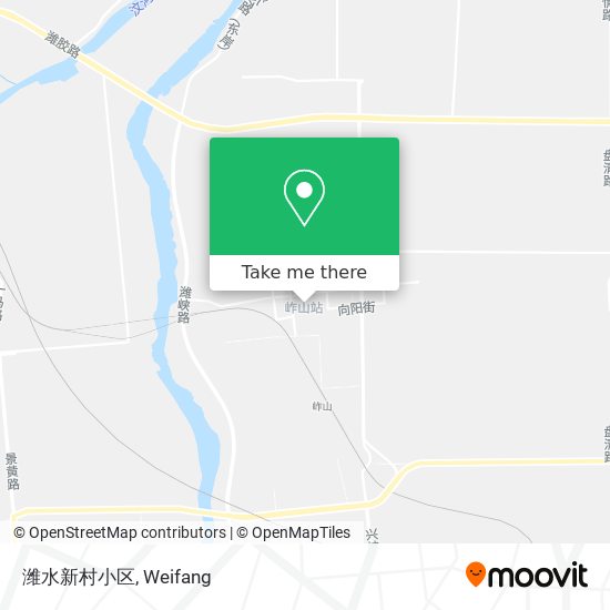 潍水新村小区 map