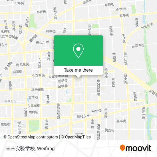 未来实验学校 map