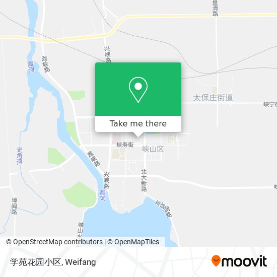 学苑花园小区 map