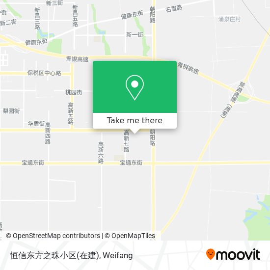 恒信东方之珠小区(在建) map