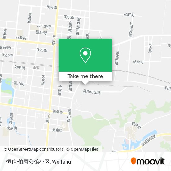 恒信·伯爵公馆小区 map