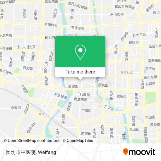 潍坊市中医院 map