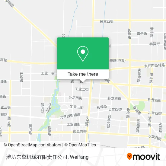 潍坊东擎机械有限责任公司 map
