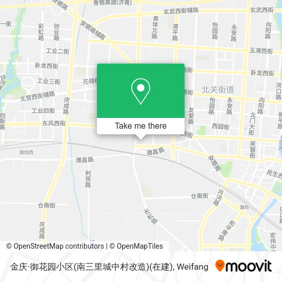 金庆·御花园小区(南三里城中村改造)(在建) map
