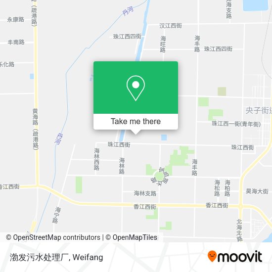 渤发污水处理厂 map