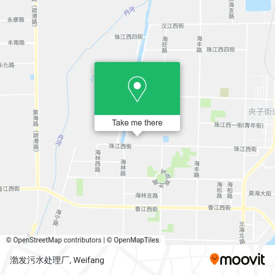 渤发污水处理厂 map