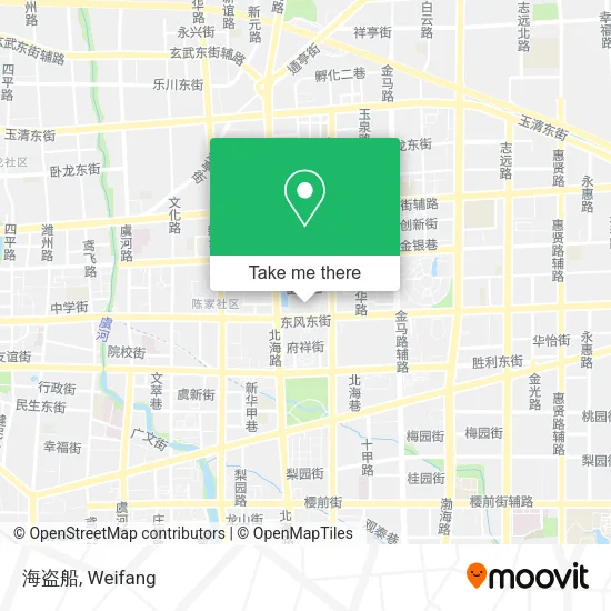 海盗船 map