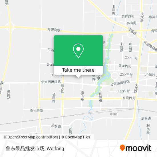 鲁东果品批发市场 map