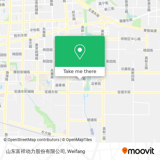 山东富祥动力股份有限公司 map