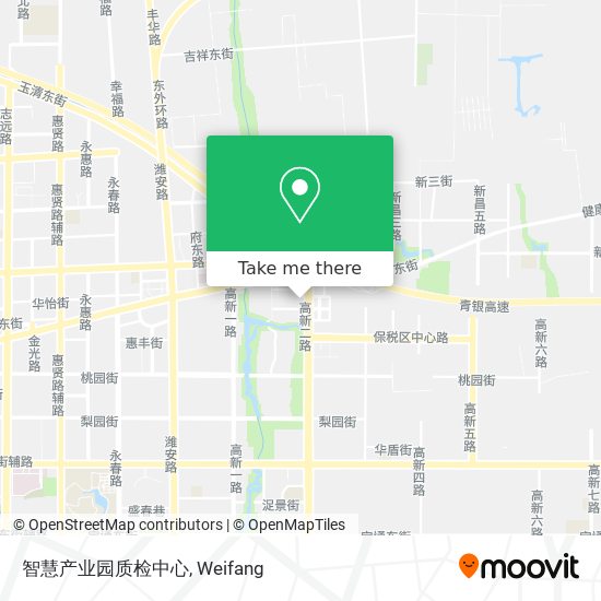 智慧产业园质检中心 map