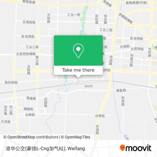 港华公交(豪德L-Cng加气站) map