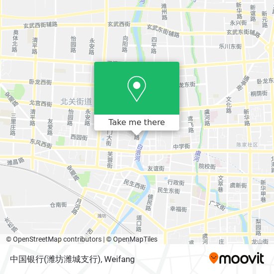 中国银行(潍坊潍城支行) map