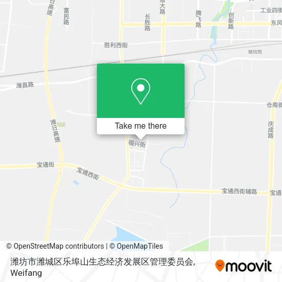 潍坊市潍城区乐埠山生态经济发展区管理委员会 map