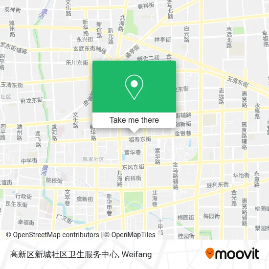 高新区新城社区卫生服务中心 map