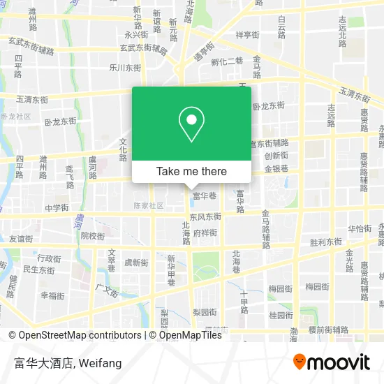 富华大酒店 map