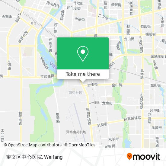 奎文区中心医院 map