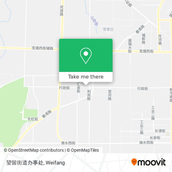 望留街道办事处 map