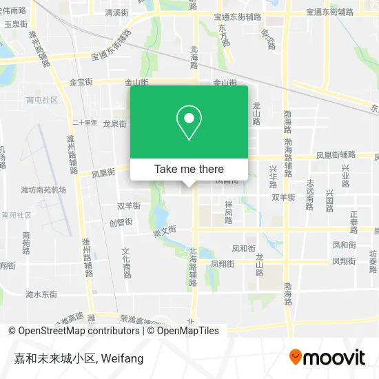 嘉和未来城小区 map