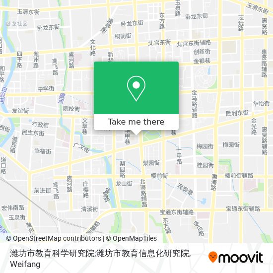 潍坊市教育科学研究院;潍坊市教育信息化研究院 map