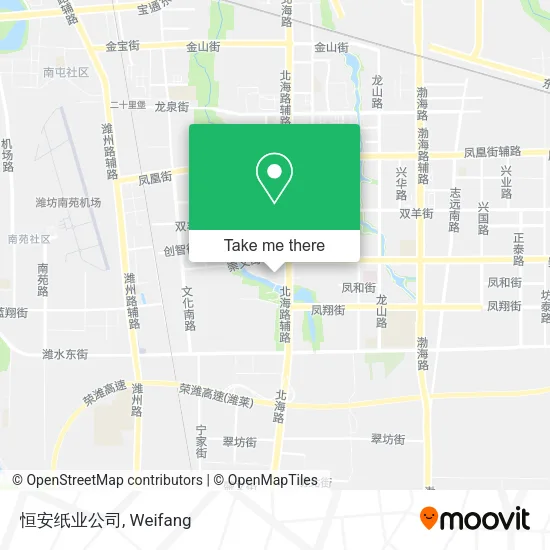 恒安纸业公司 map