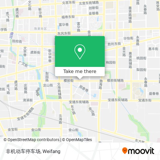 非机动车停车场 map