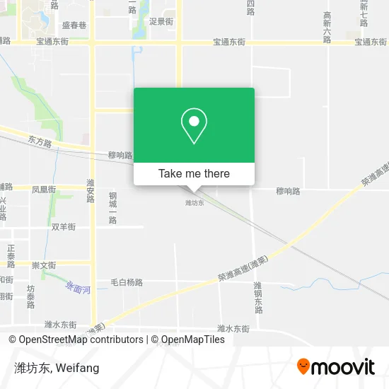 潍坊东 map