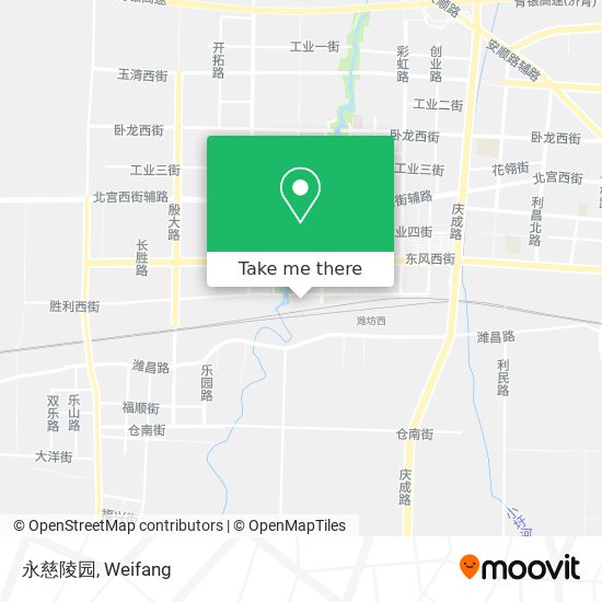 永慈陵园 map