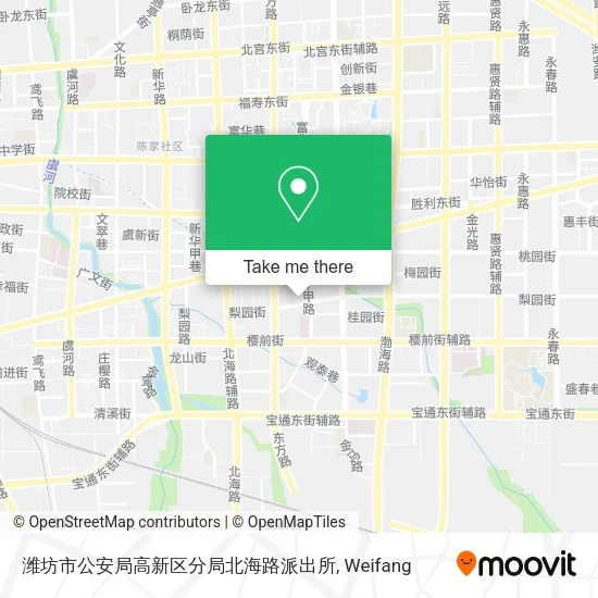 潍坊市公安局高新区分局北海路派出所 map