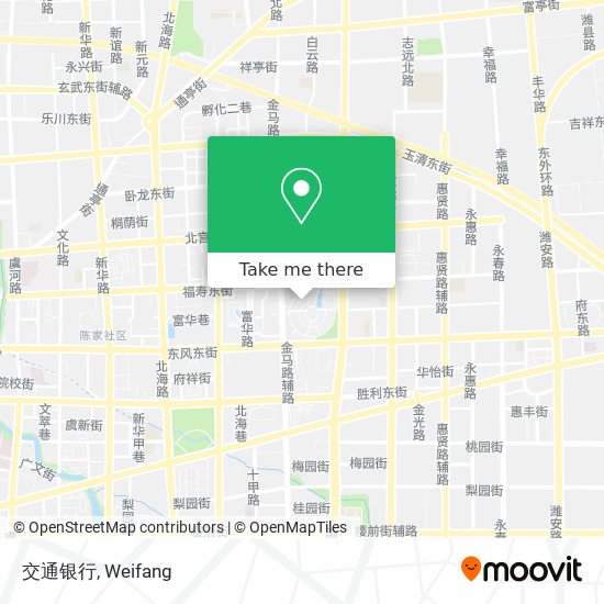 交通银行 map