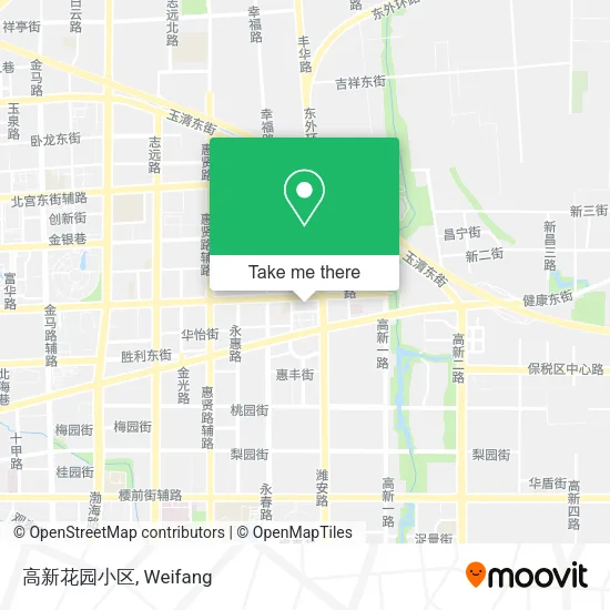 高新花园小区 map
