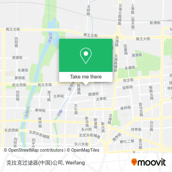 克拉克过滤器(中国)公司 map