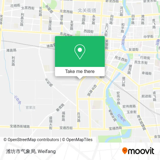 潍坊市气象局 map