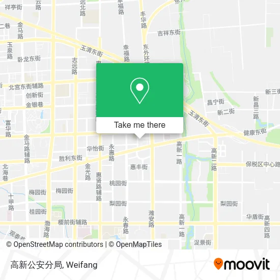 高新公安分局 map