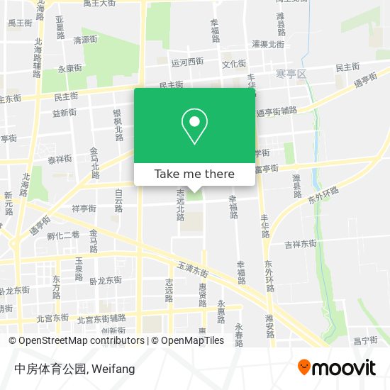 中房体育公园 map