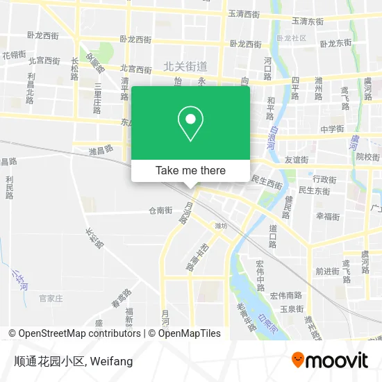 顺通花园小区 map
