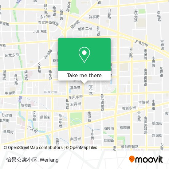 怡景公寓小区 map